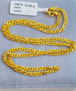 1690 CG 916W GOLD CHAIN 54CM