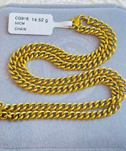 1452 CG 916W GOLD CHAIN 50CM