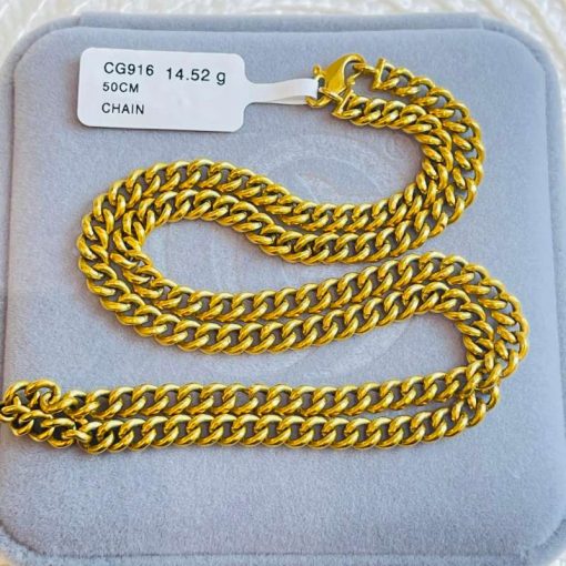 1452 CG 916W GOLD CHAIN 50CM