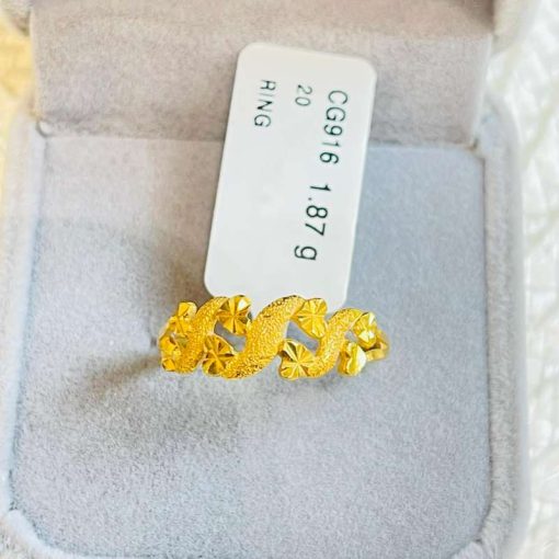 110187 CG 916W GOLD RING S20