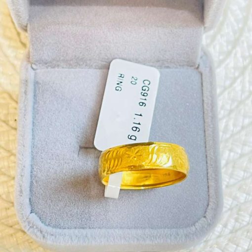 260116 CG 916W GOLD RING S20