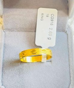 130269 CG 916W GOLD RING S19