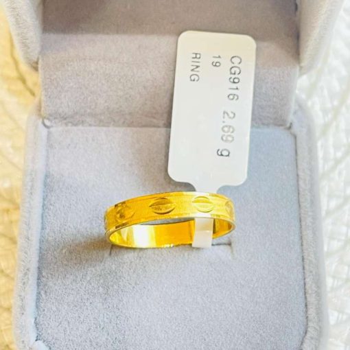 130269 CG 916W GOLD RING S19