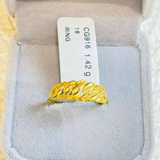 150142 CG 916W GOLD RING S18