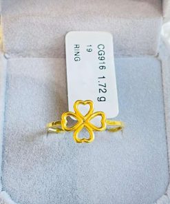 160172 CG 916W GOLD RING S19