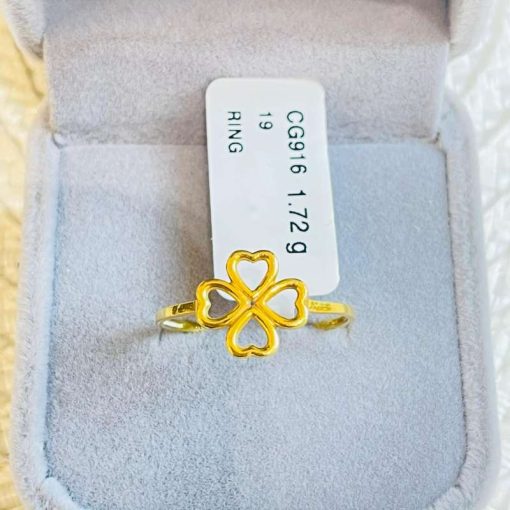 160172 CG 916W GOLD RING S19