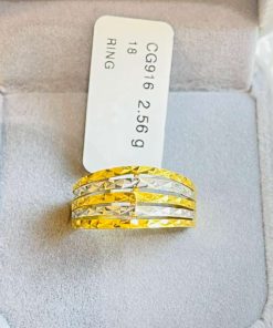 050256 CG 916W GOLD RING S18