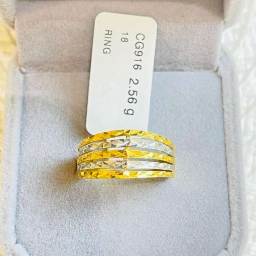 050256 CG 916W GOLD RING S18