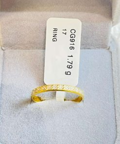 240179 CG 916W GOLD RING S17