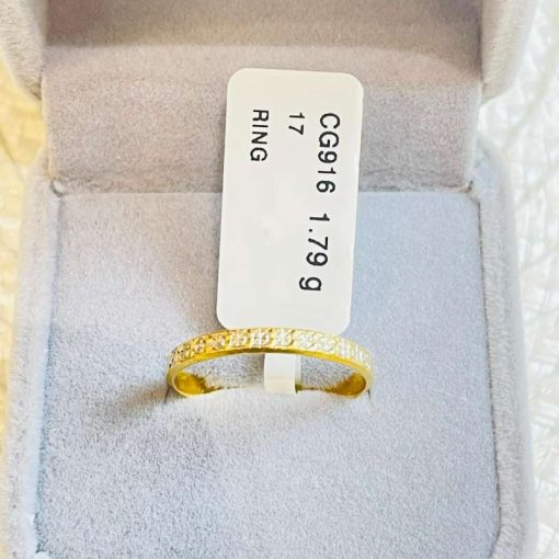 240179 CG 916W GOLD RING S17