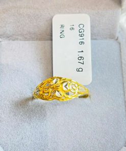 180167 CG 916W GOLD RING 16