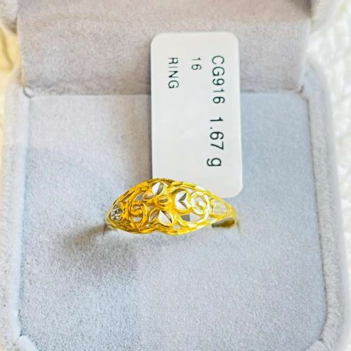180167 CG 916W GOLD RING 16