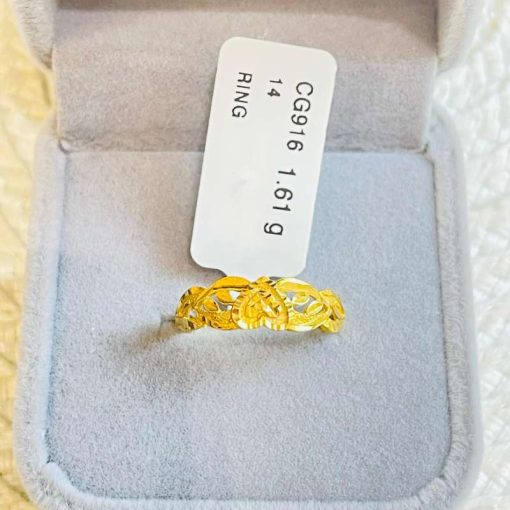200161 CG 916W GOLD RING S14