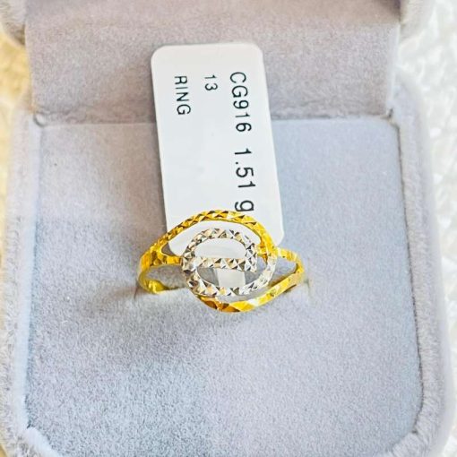 300151 CG 916W GOLD RING S13