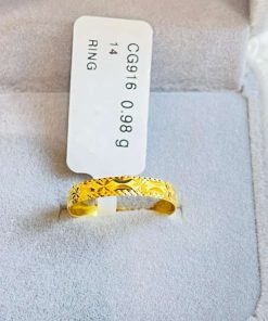 350098 CG 916W GOLD RING S14