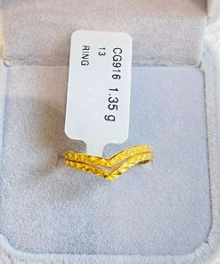 340135 CG 916W GOLD RING S13