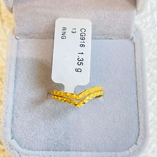 340135 CG 916W GOLD RING S13