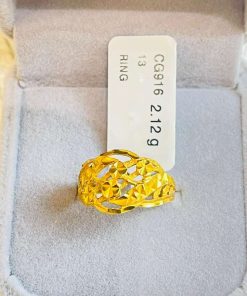 060212 CG 916W GOLD RING S13