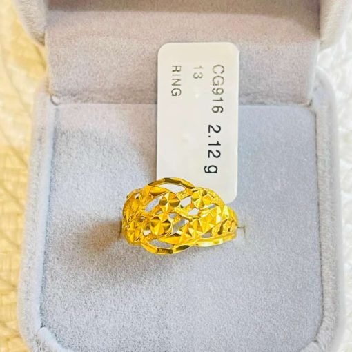 060212 CG 916W GOLD RING S13
