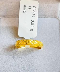 370094 CG 916W GOLD RING S13