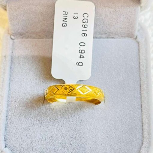 370094 CG 916W GOLD RING S13