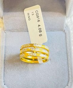 030408 CG 916W GOLD RING S13