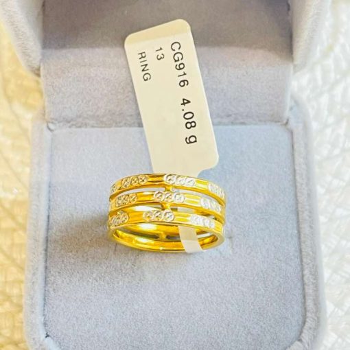 030408 CG 916W GOLD RING S13