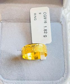 310182 CG 916W GOLD RING S9