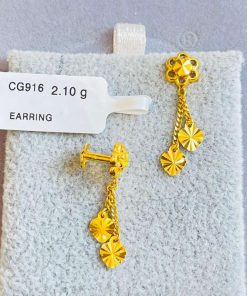0410210 CG 916W GOLD EARRING