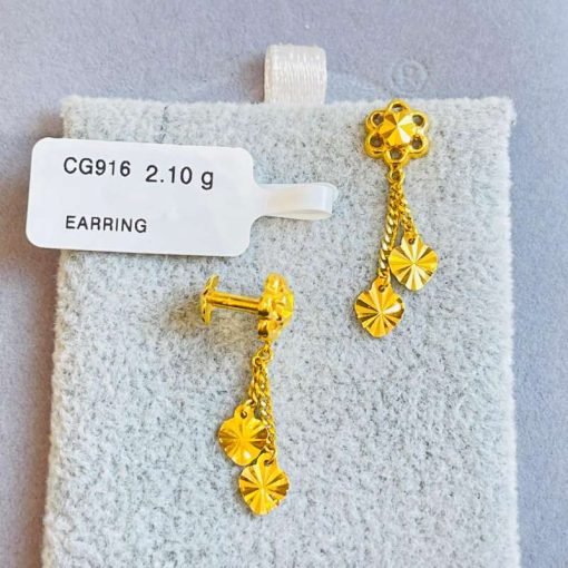 0410210 CG 916W GOLD EARRING